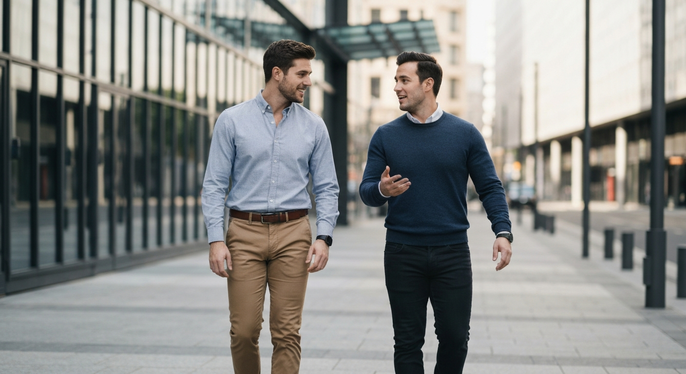 Körperhaltung beim Date: Selbstbewusstsein ausstrahlen